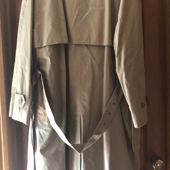 Towne from London Fog Double Breasted Trench Coat - Picture 7 of 8